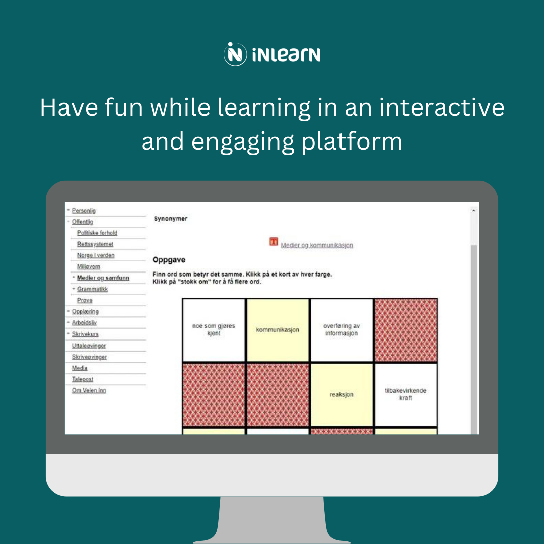 Norwegian Self-study course with Teacher guidance A0-C1